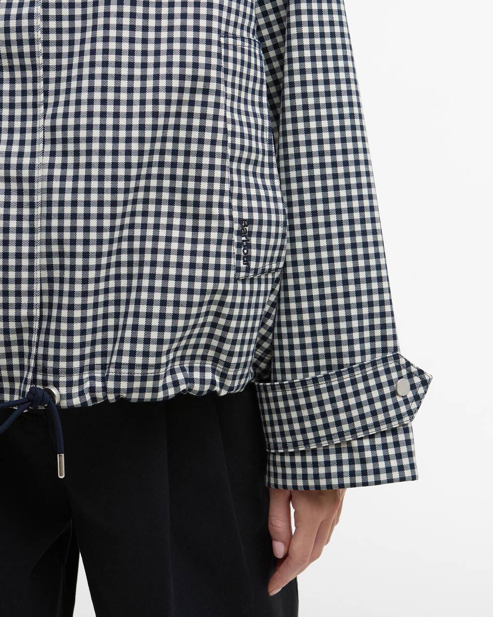 Giacca antipioggia Bronwyn a quadretti