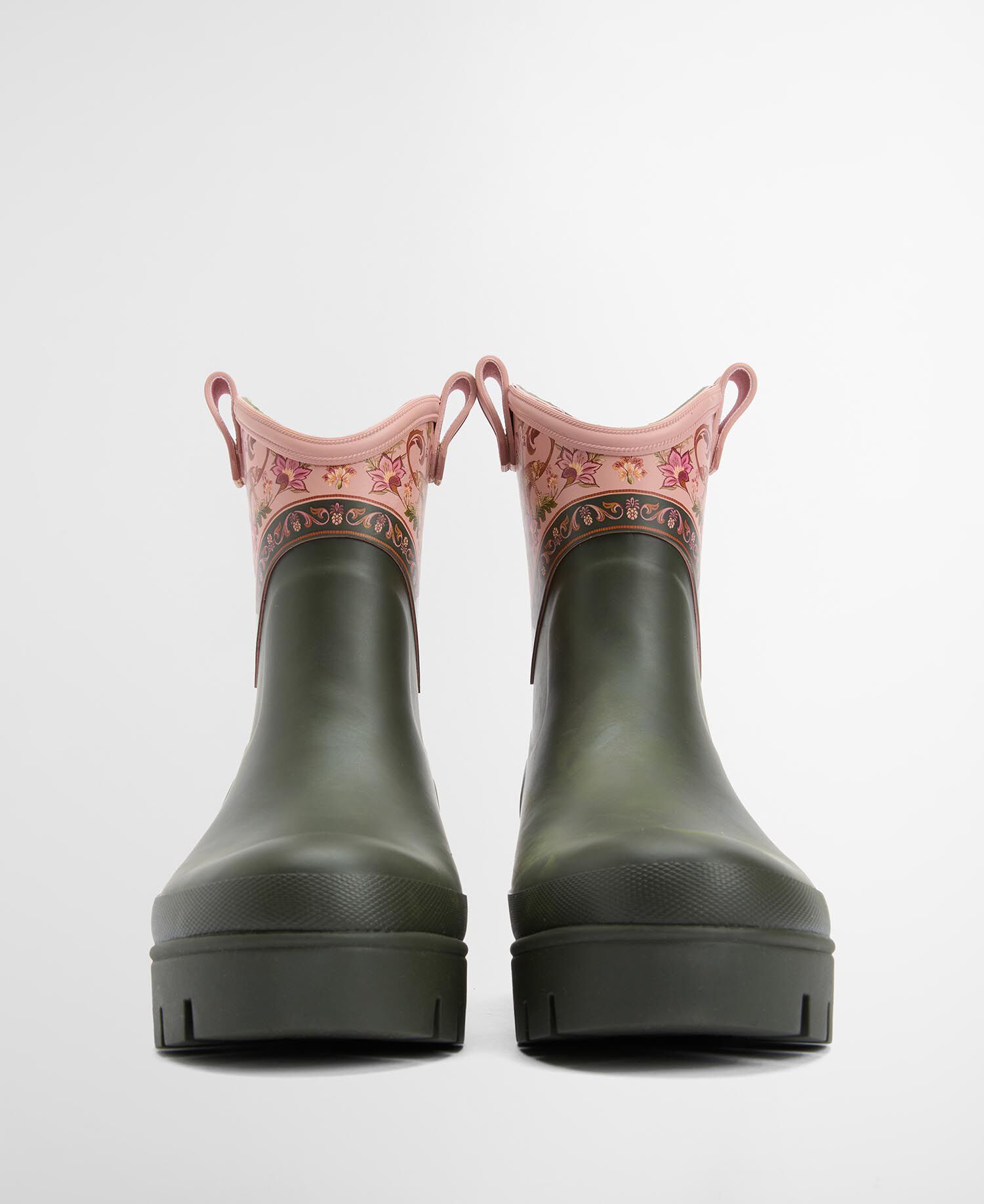 Barbour FARM Rio Thais Ankle Wellingtons Tropical  Print