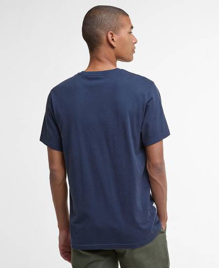 Kaine Tartan T-Shirt Navy Kaine Tartan T-Shirt Navy