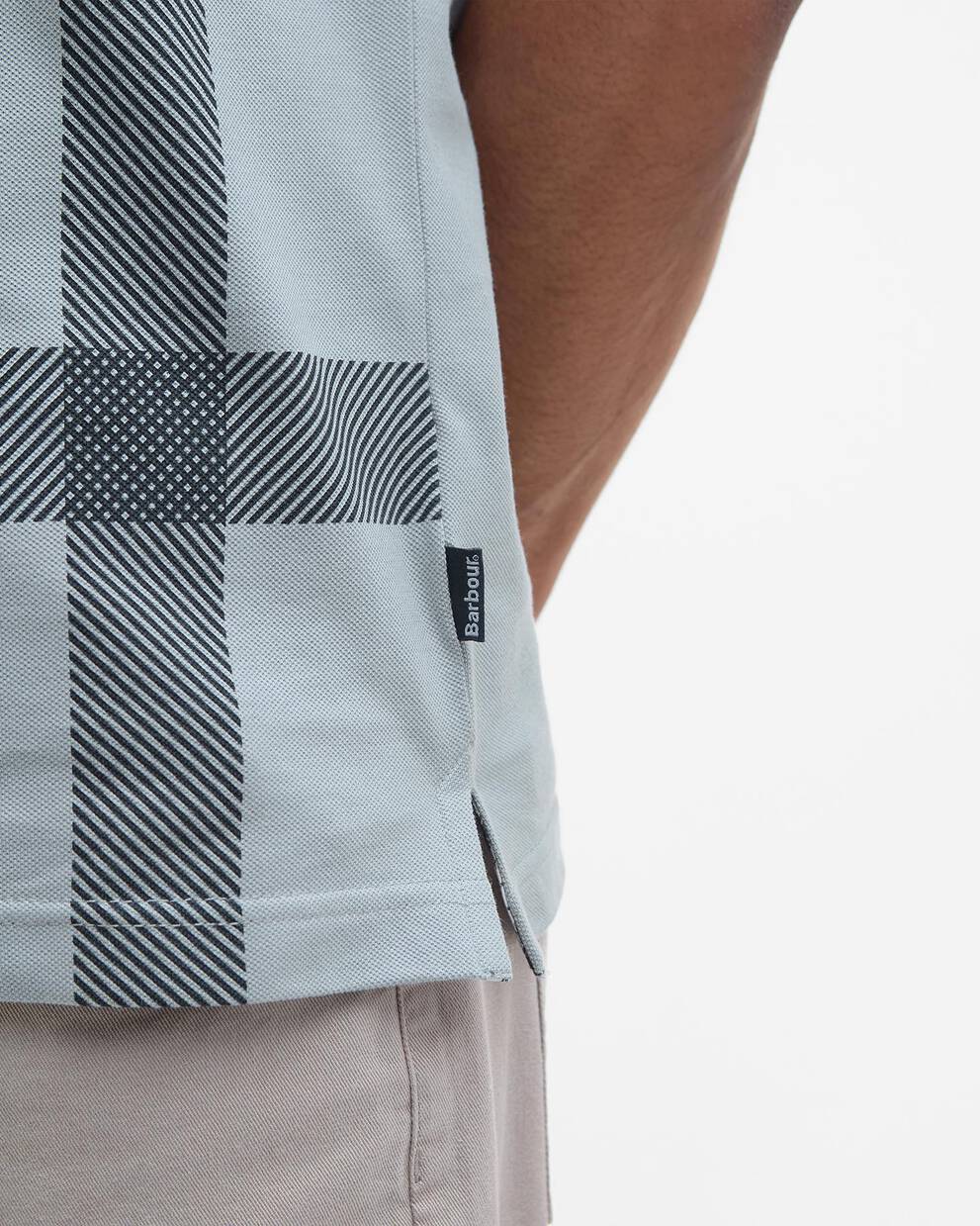 Blaine Tartan Short-Sleeved Polo Shirt