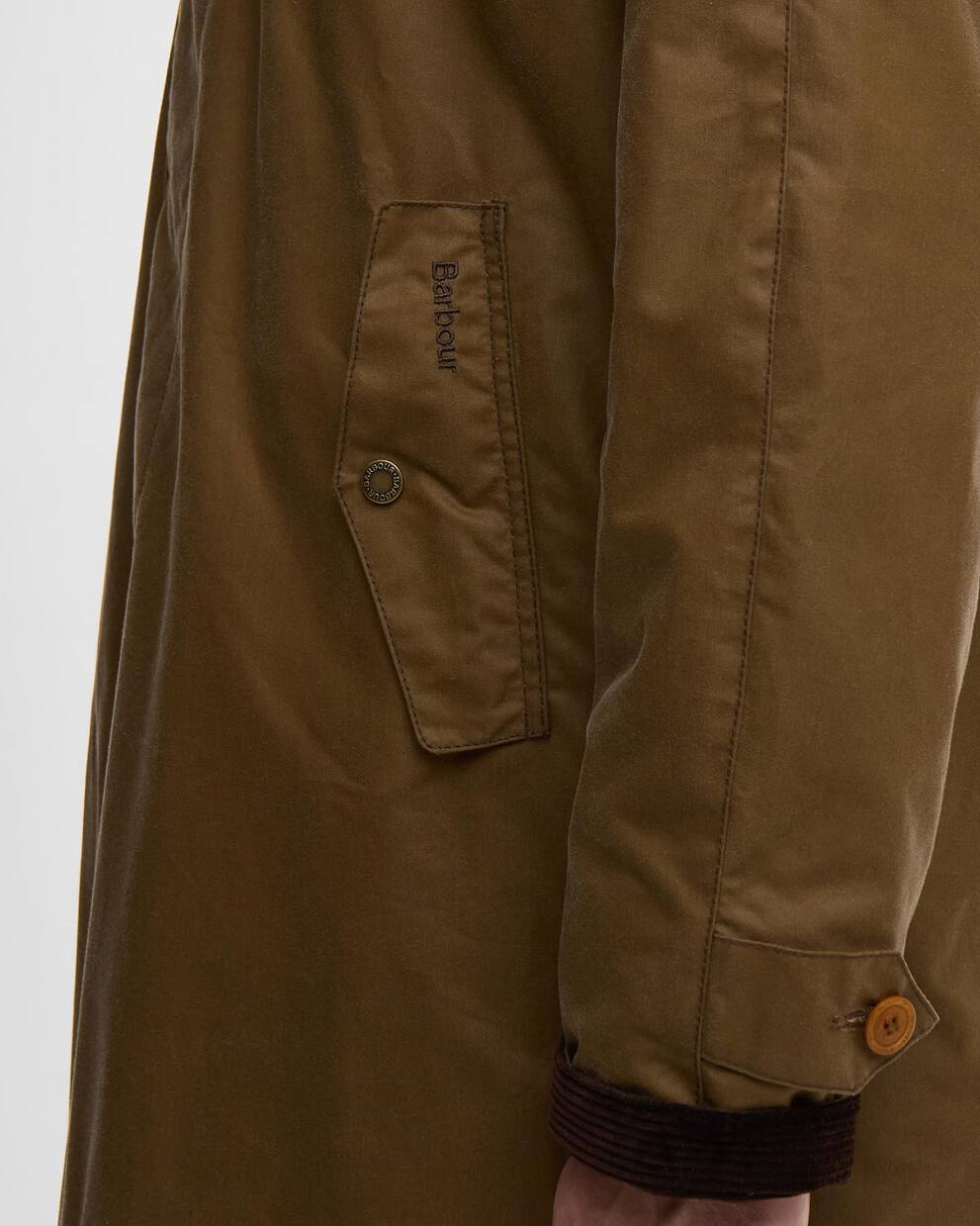 Barbour x Baracuta Car Coat Tyne Waxed