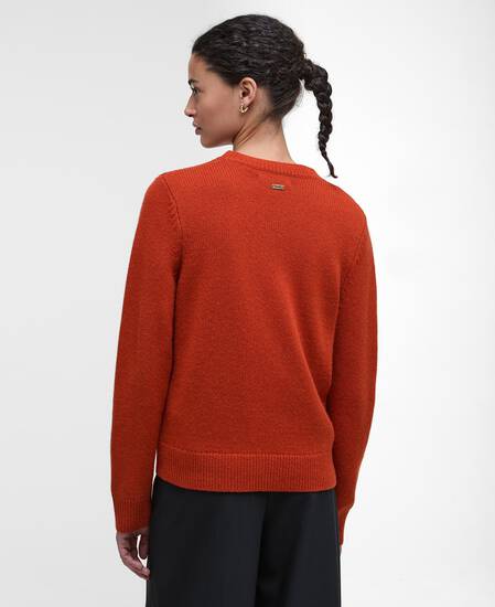 Woodhouse Crew Neck Jumper Orange