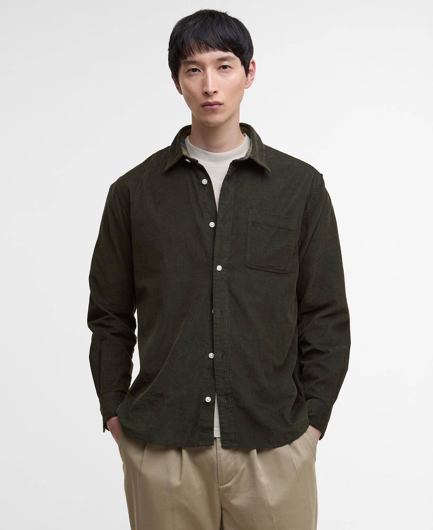 Ramsey Oversized Cord Shirt image number 0