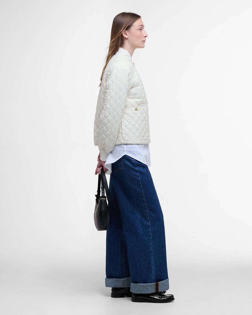 Reyna Quilted Bomber Jacket