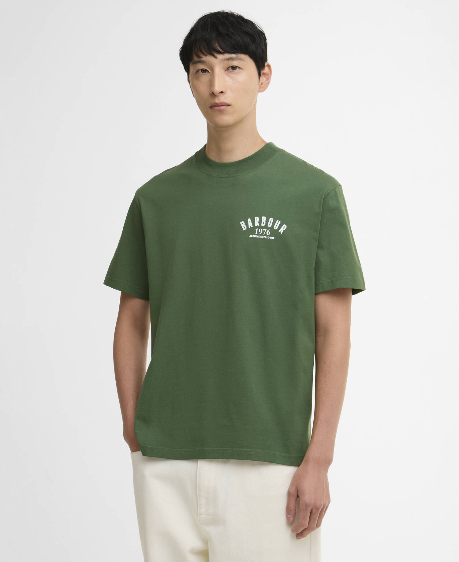 T-shirt oversize con stampa 1976 image number 0