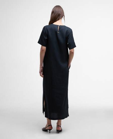 Clara T-Shirt Maxi Dress Black