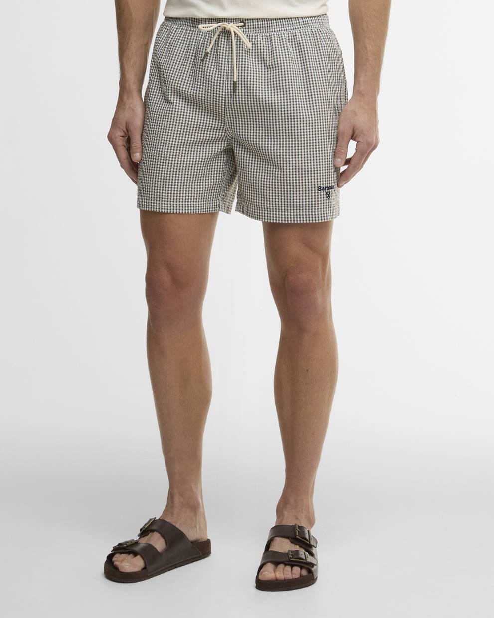 Gingham Seersucker Swim Short