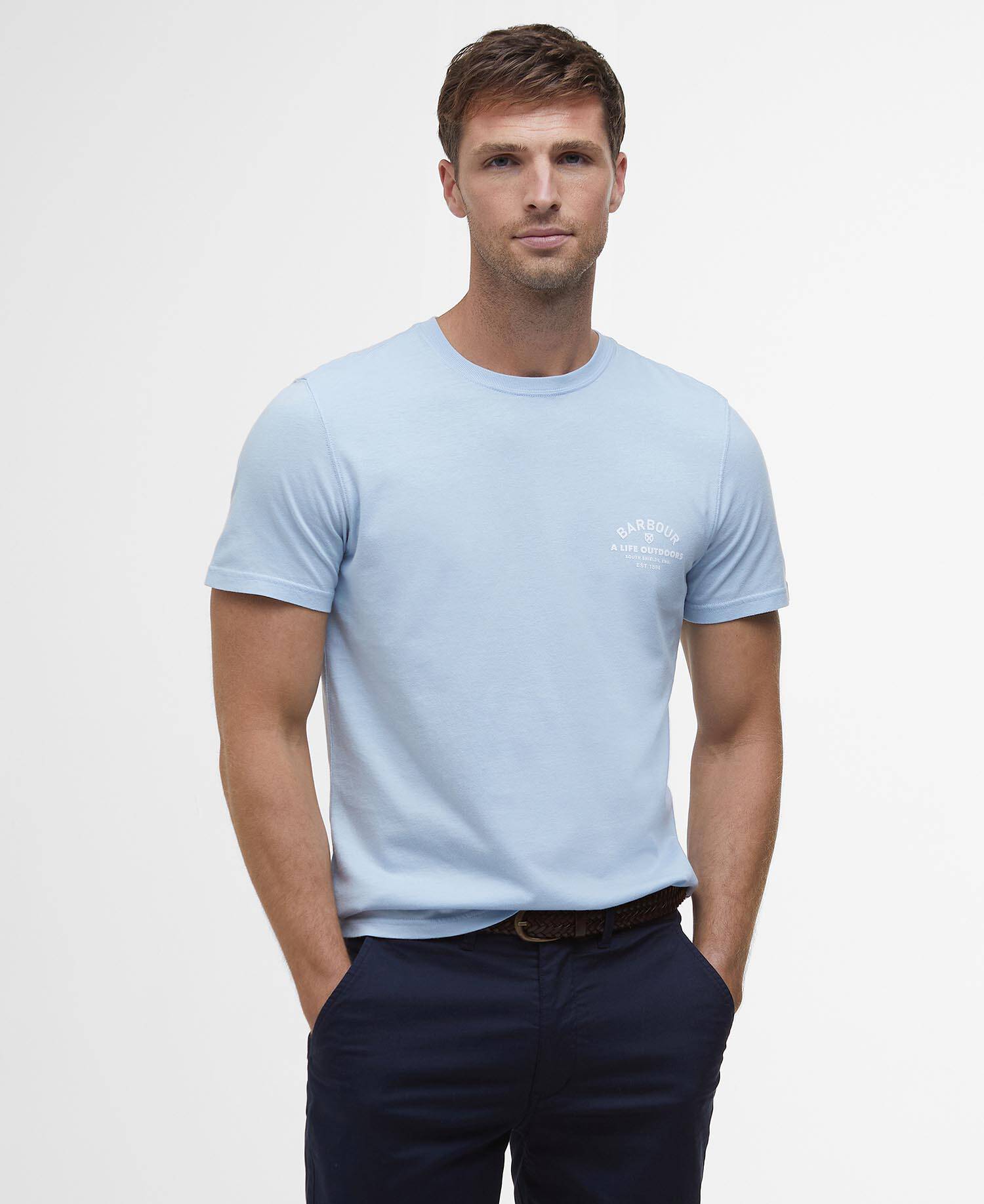 Cranmer Logo T-Shirt Ocean Sky image number 0