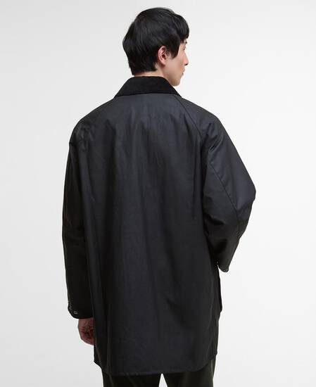 Wachsjacke Oversized Solway Black