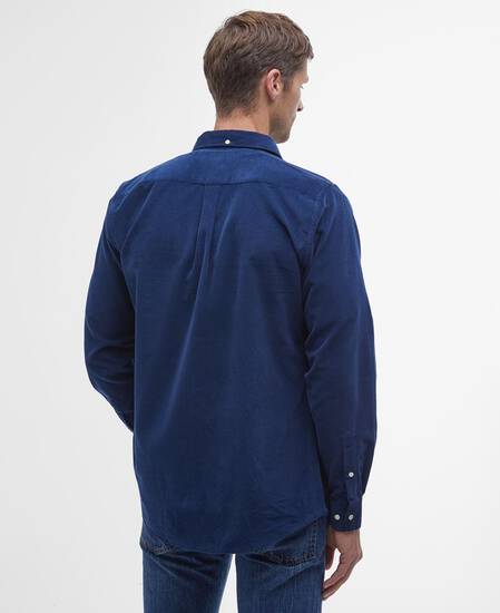 Ramsey Tailored Long-Sleeved Shirt Dark Denim
