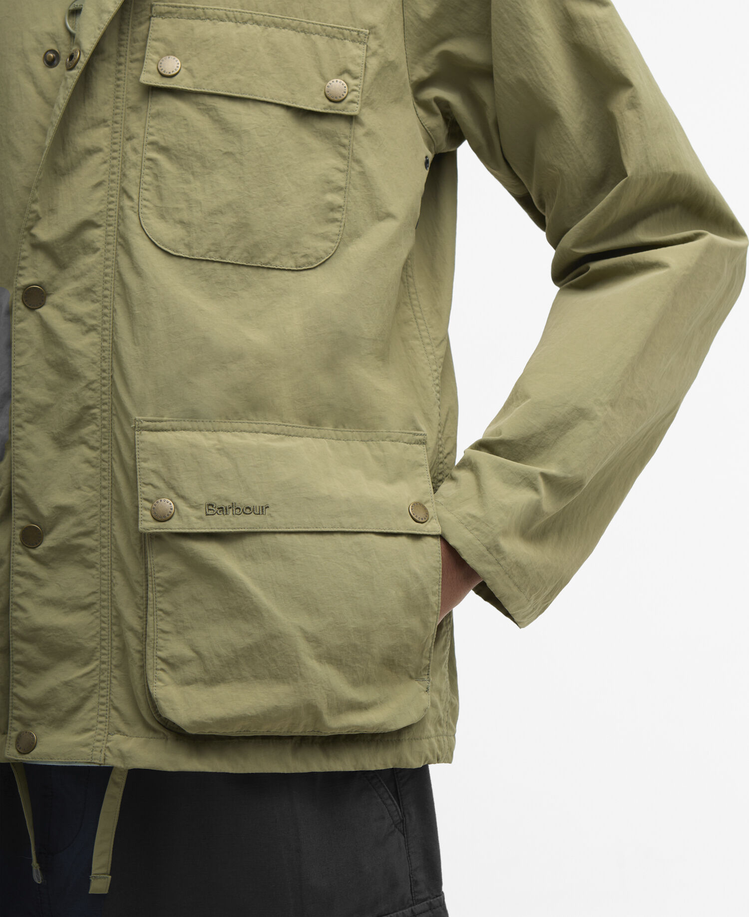 Modified Solway Showerproof Jacket Bleached Olive
