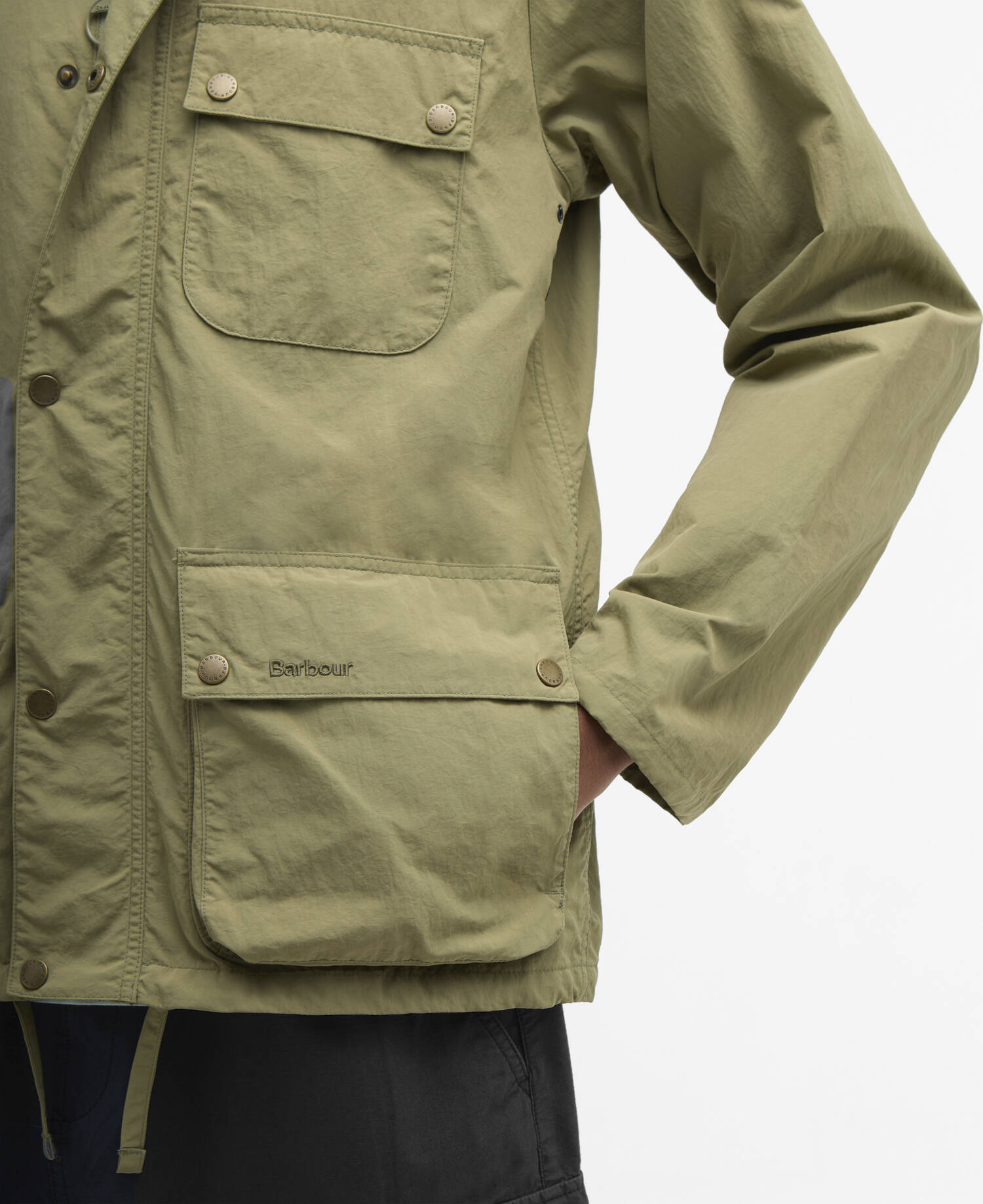 Modified Solway Showerproof Jacket Bleached Olive image number 4