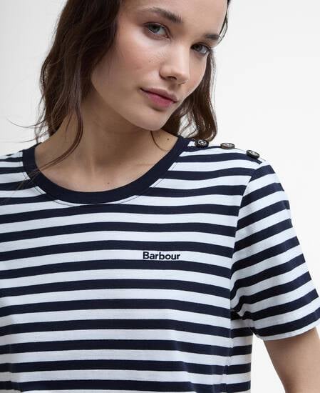 Ferryside Striped T-Shirt Classic Navy