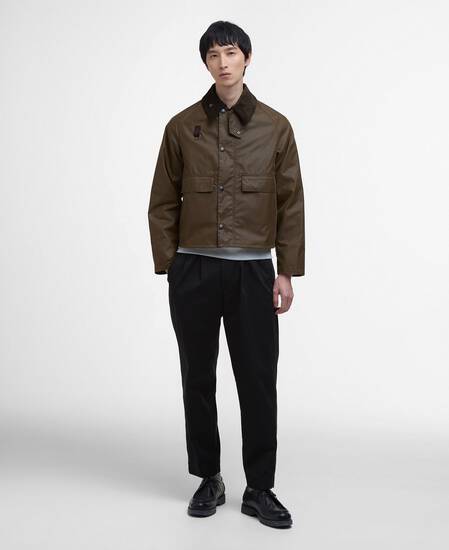 Spey Slim Waxed Jacket Beech