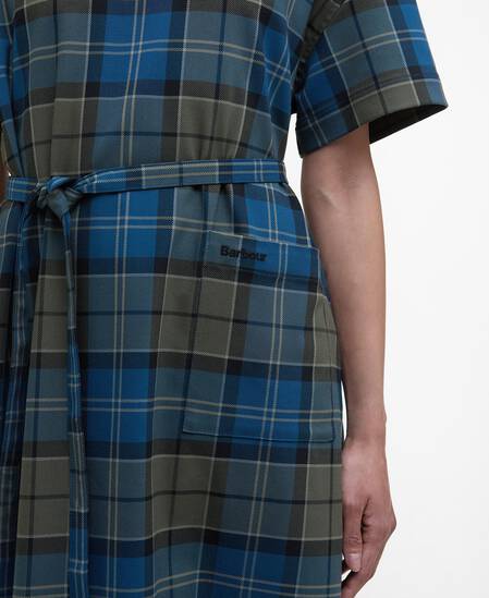 Matilda Tartan Maxi Dress Dundee Tartan
