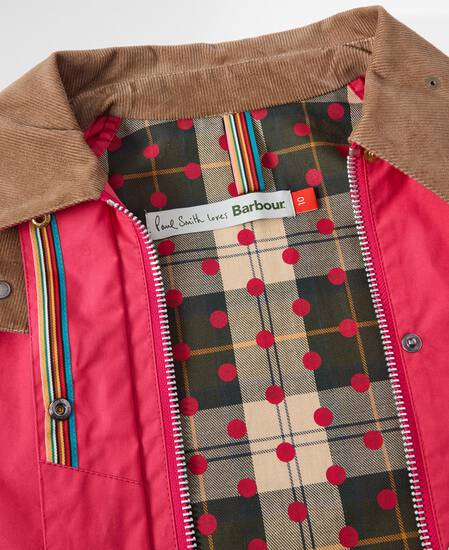Paul Smith Loves Barbour Spey Casual Jacket Winterberry/Ancient/Winterberry