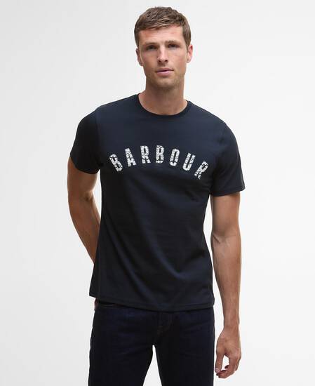 Boughs Graphic T-Shirt Navy
