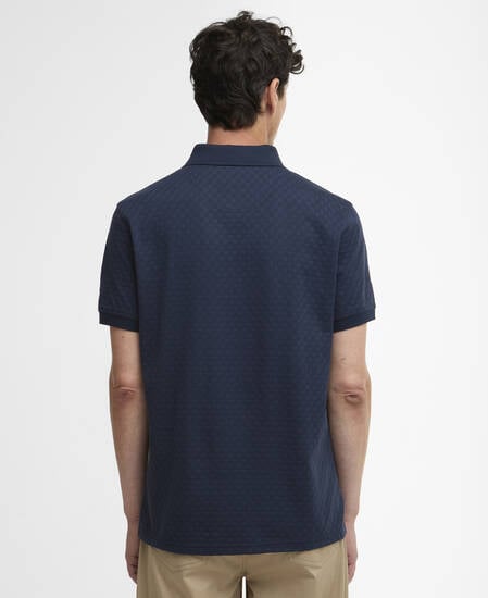 Polo Hockham leggermente aderente Navy