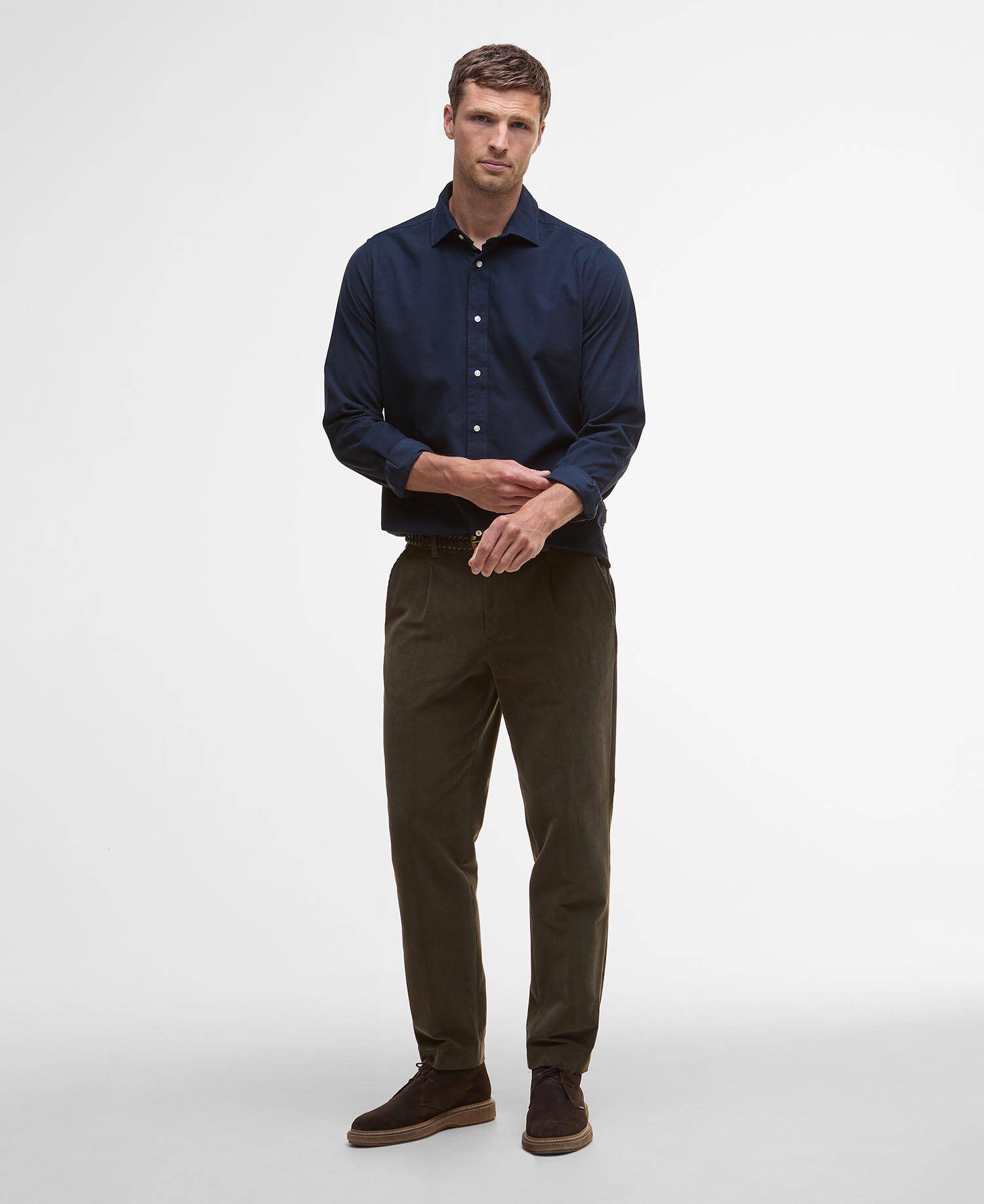 Runnymede Tailored Cord Shirt image number 1