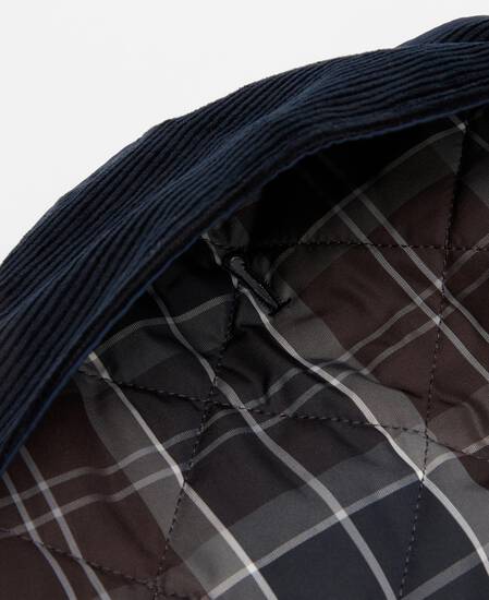 Tartan Dog Coat Midnight Oak