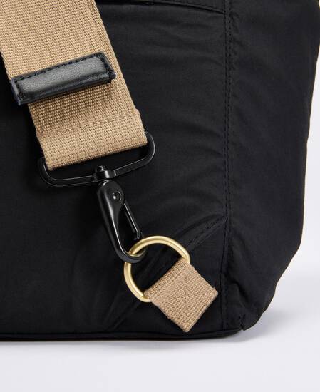 Tote Bag Transport 3-Way Black/Modern Tartan