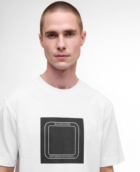 Loop Graphic T-Shirt White Loop Graphic T-Shirt White