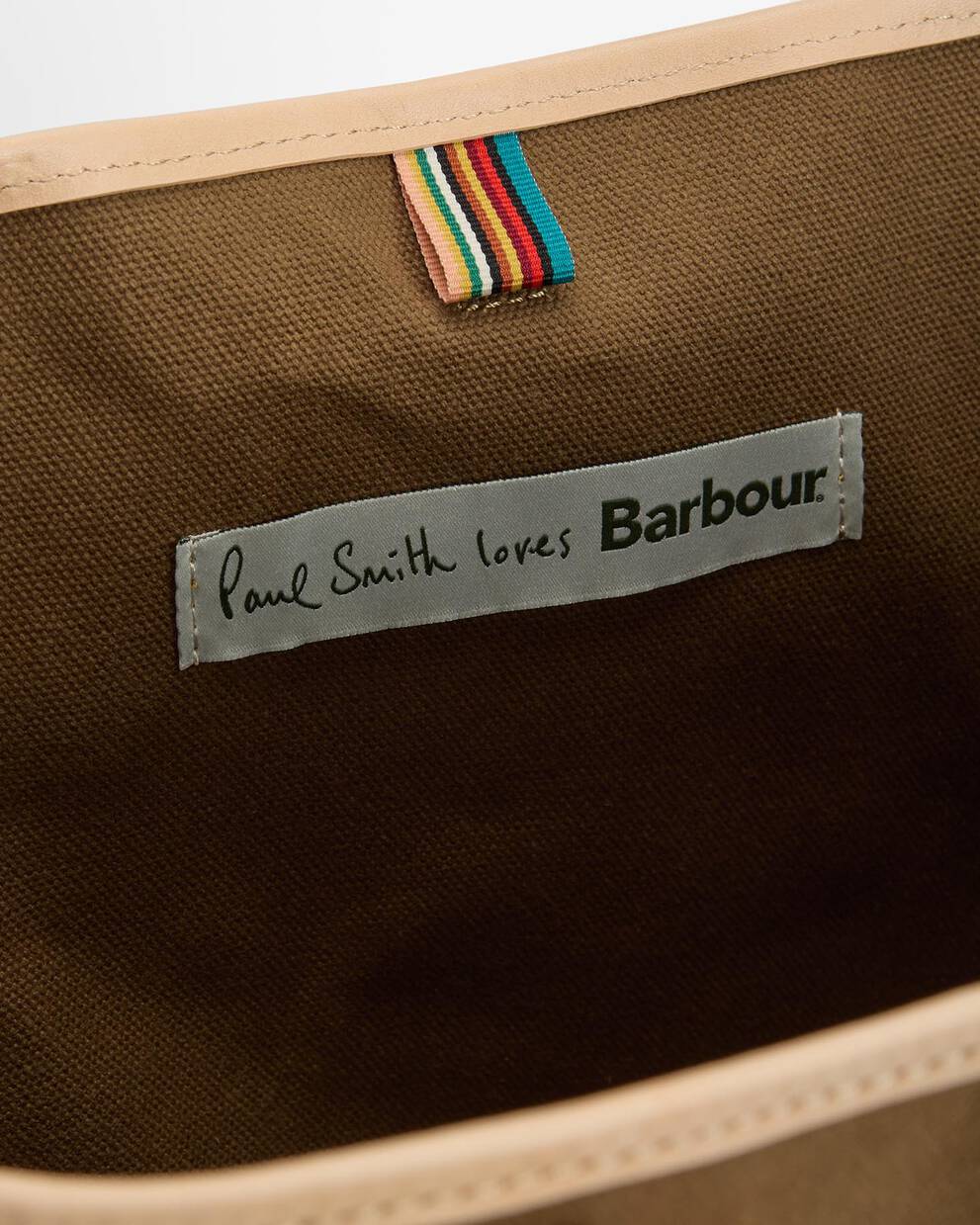 Paul Smith Loves Barbour Tote Bag