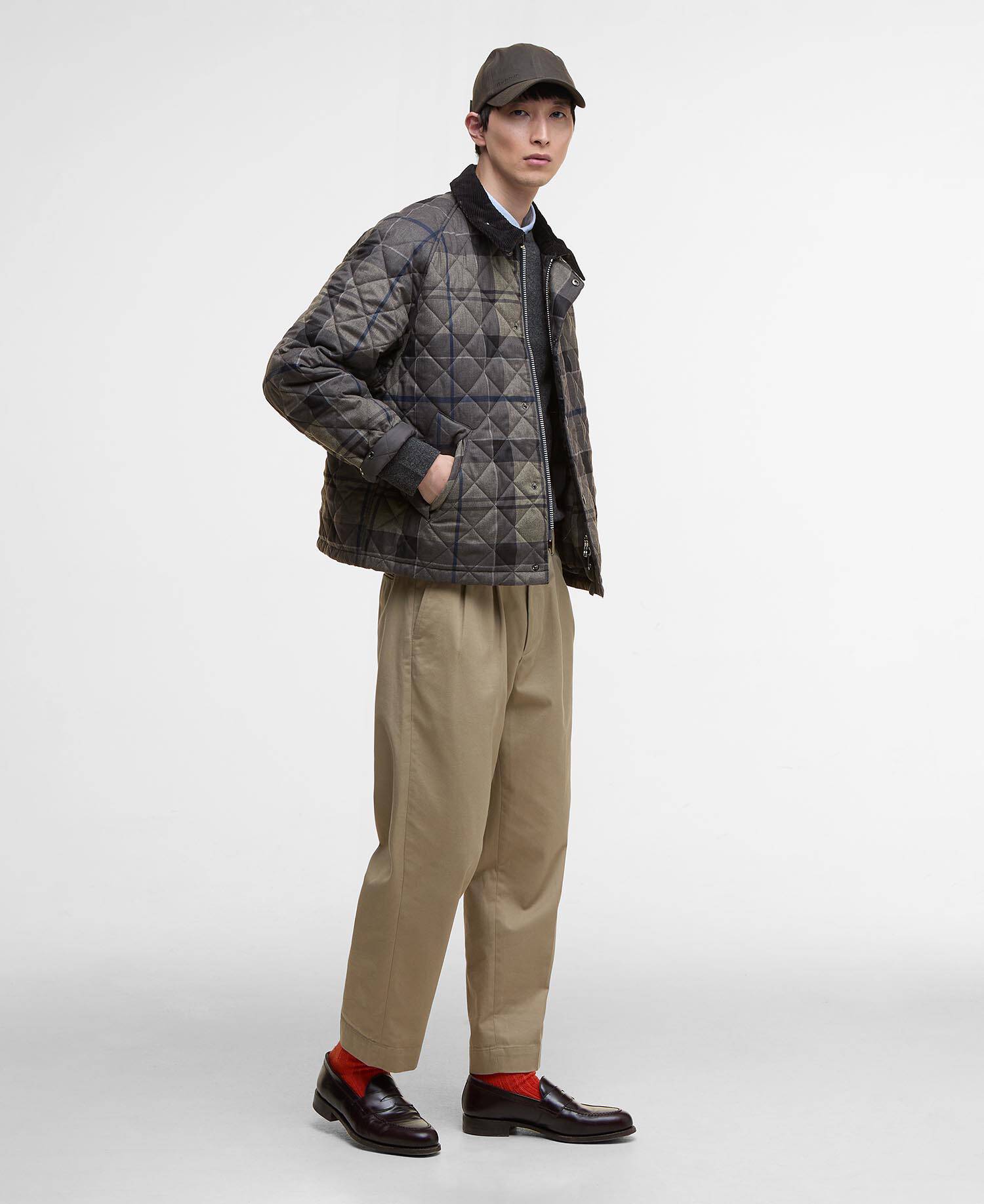 Tartan Transport Quilted Jacket image number 1