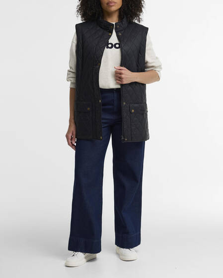 Otterburn Plus-Size Gilet Black