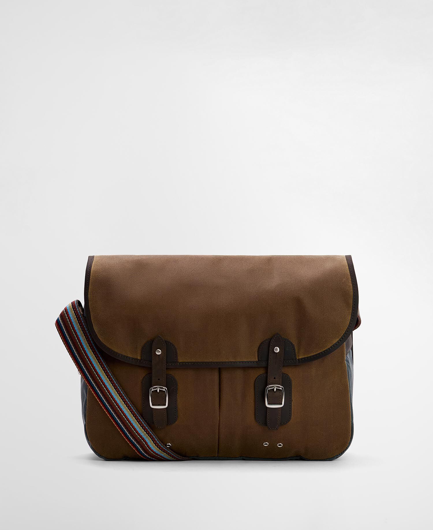 Buy Paul Smith loves Barbour Wax Tarras Bag for USD 350.00