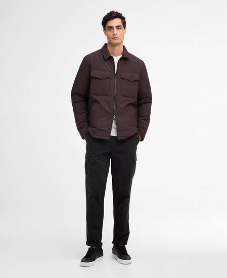 Distill Quilted Jacket Java Red Distill Quilted Jacket Java Red