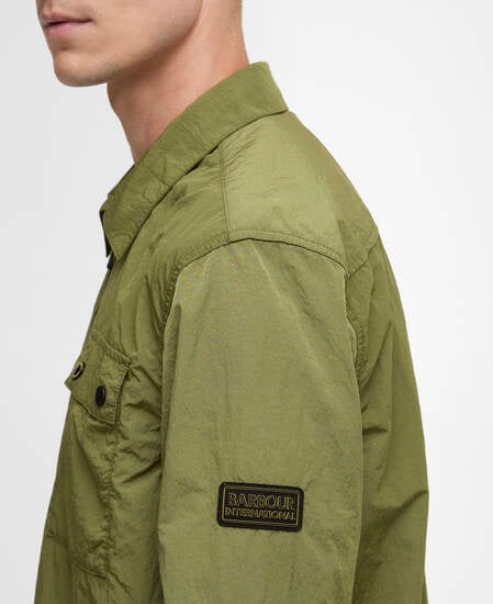 Inline Overshirt Cable Olive