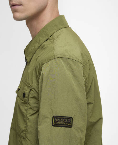 Inline Overshirt Cable Olive