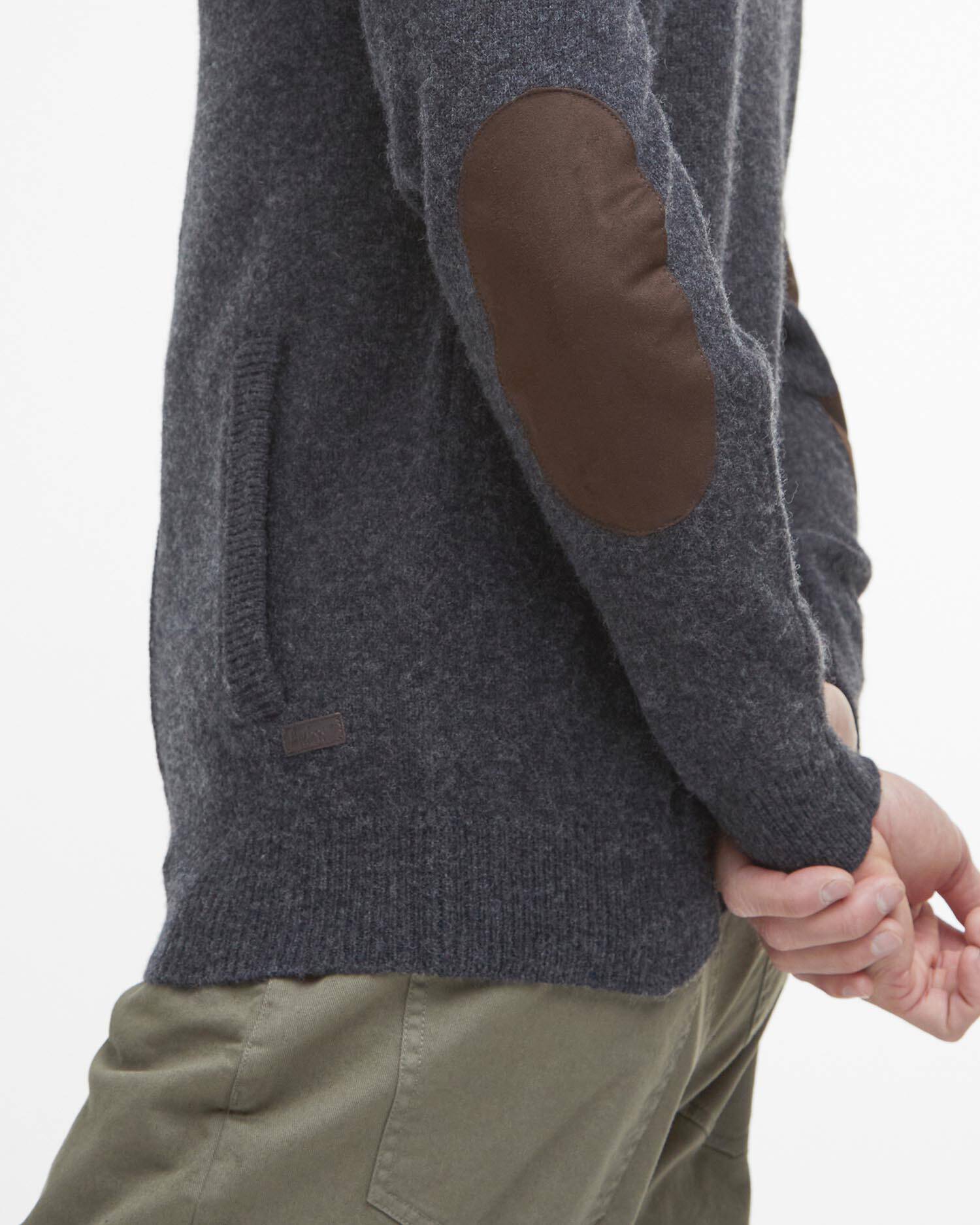 Essential Elbow-Patch Cardigan image number 5
