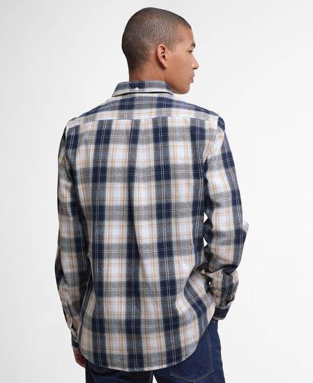 Sillwith Tailored Long-Sleeved Shirt Ecru Sillwith Tailored Long-Sleeved Shirt Ecru