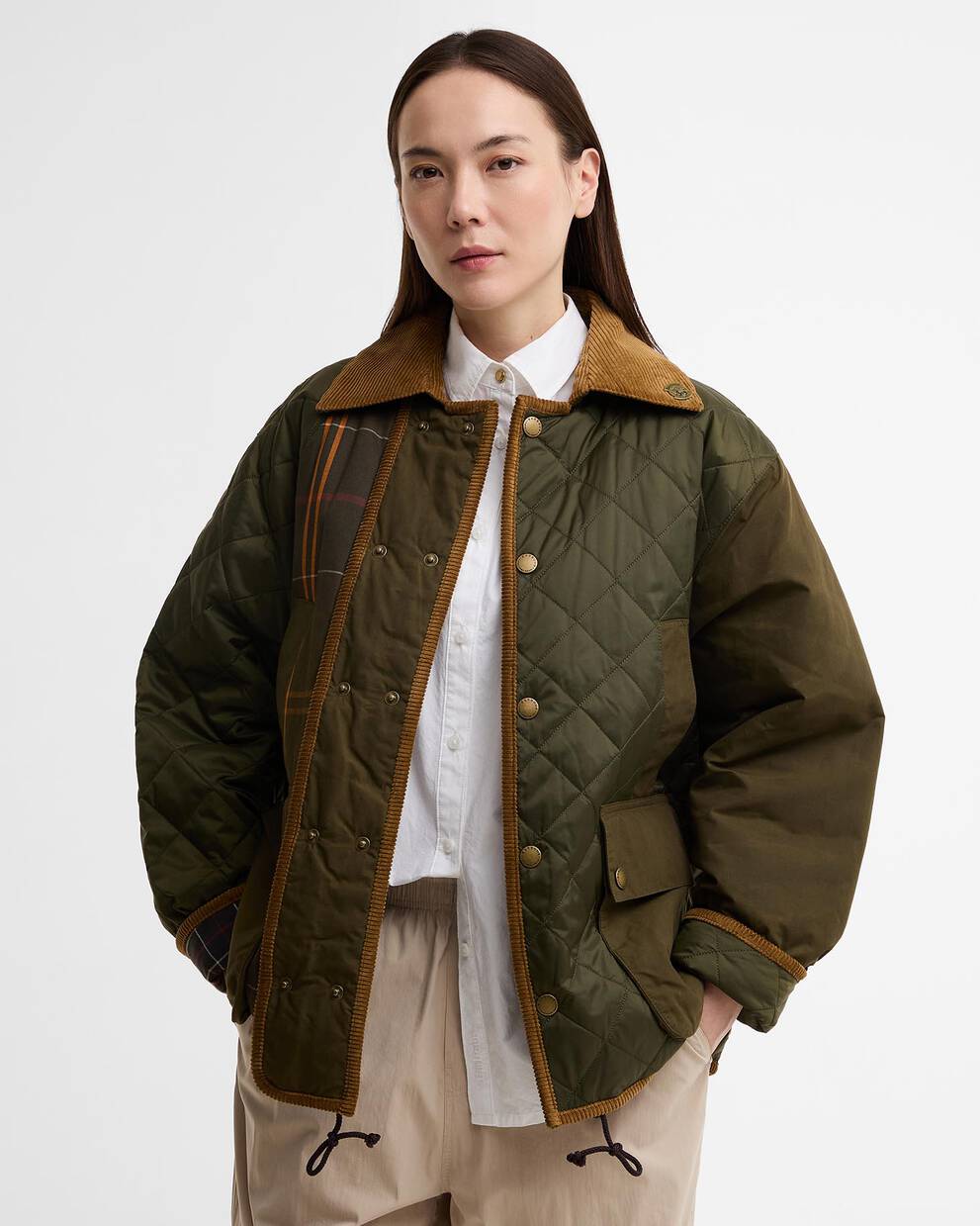Giacca trapuntata Fendale Barbour x Feng Chen
