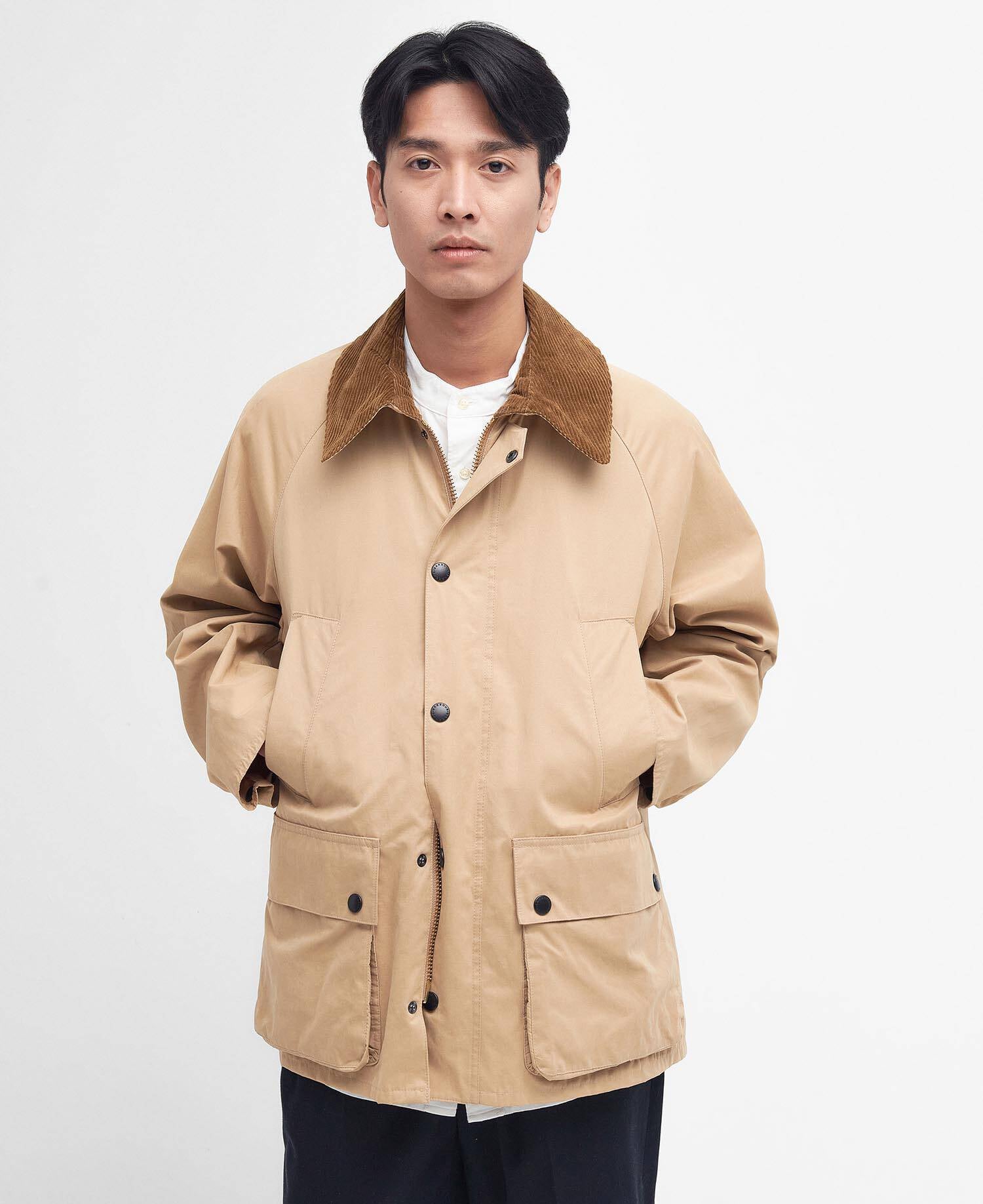 Jacke Peached Oversized Bedale Casual image number 0