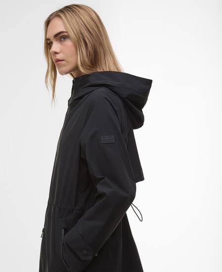Kyra Longline Waterproof Jacket Classic Black