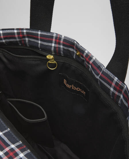 Transport Patchwork Tote Bag Navy