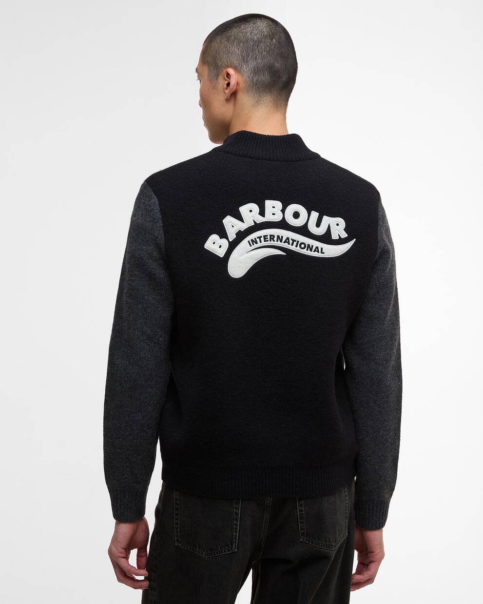 Maglione Hutchy con zip corta