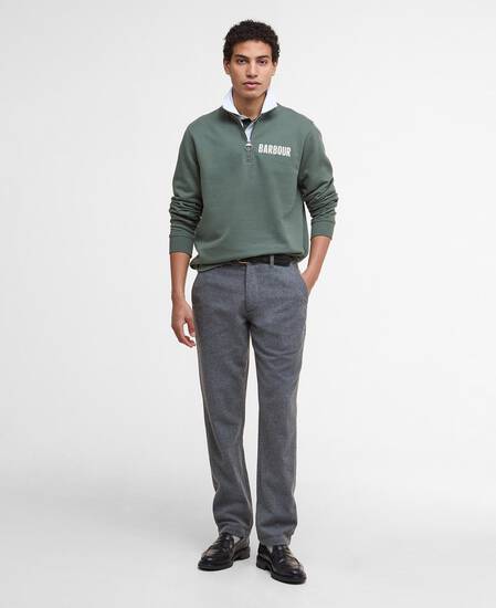 Cotes Half-Zip Sweatshirt Thyme