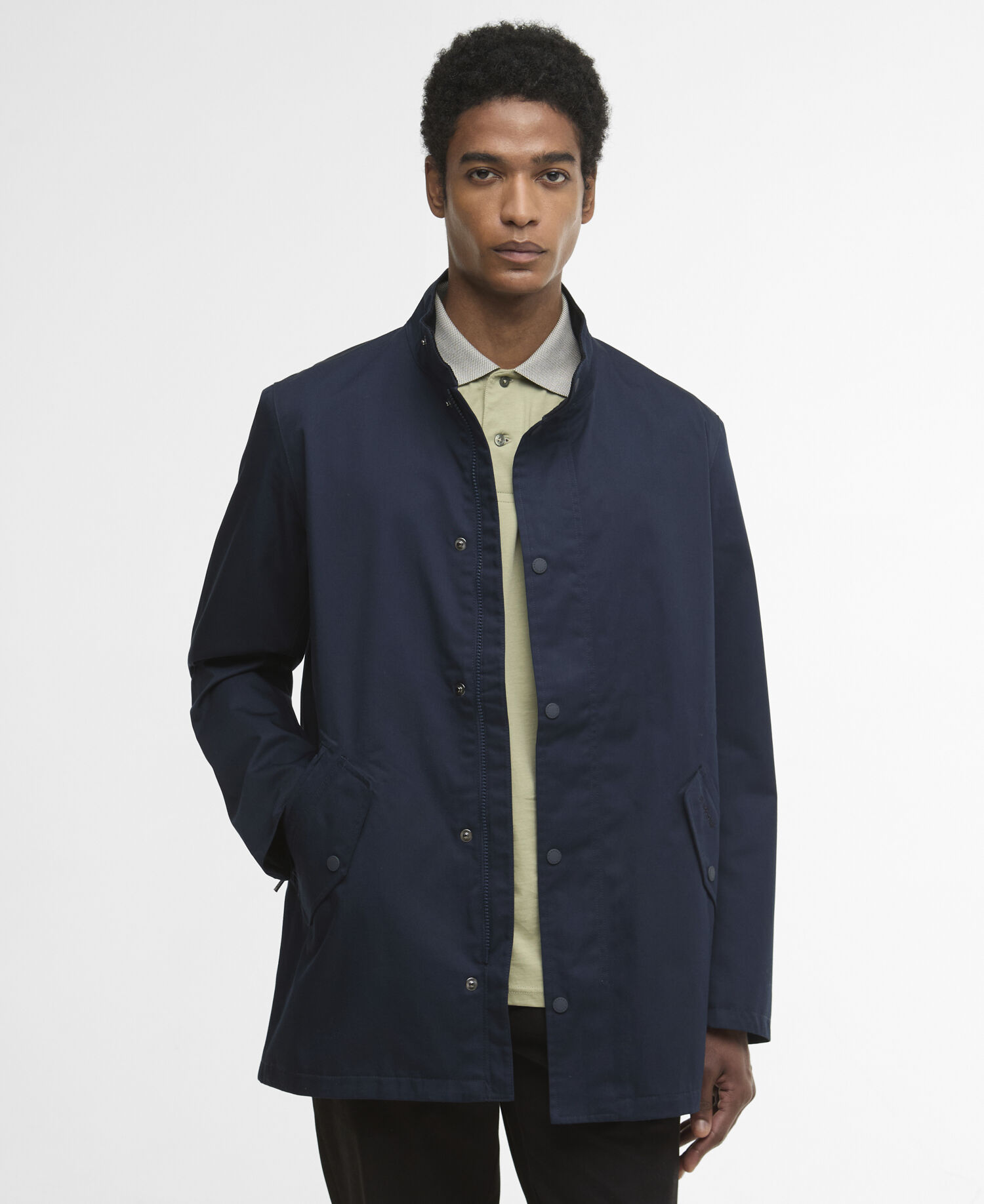 Jacke City Chelsea Waterproof Navy/Highland Loch