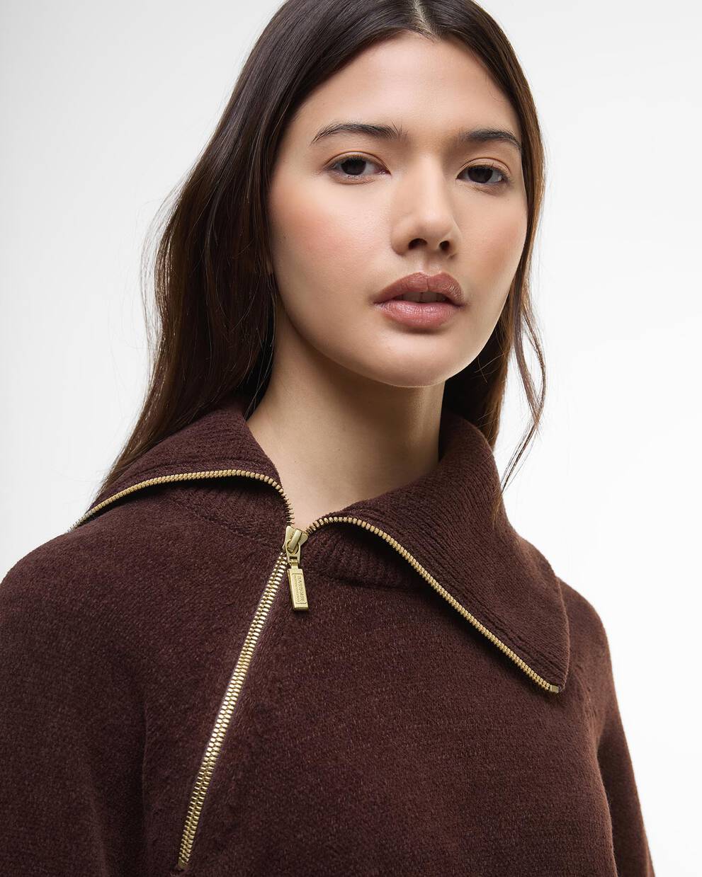 Saskia Funnel-Neck Jumper