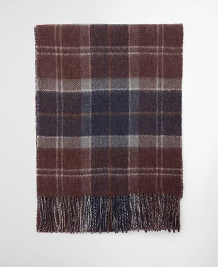 Sciarpa reversibile in lana d'agnello Dramside Midnight Oak Tartan Sciarpa reversibile in lana d'agnello Dramside Midnight Oak Tartan