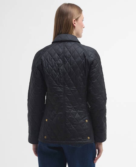 Summer Beadnell Quilted Jacket Classic Black