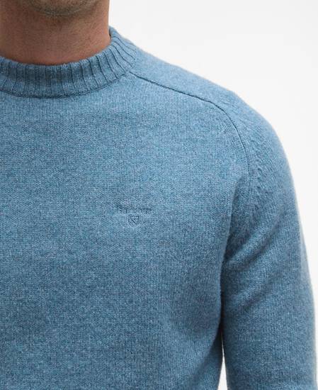 Grangetown Crew Neck Jumper Bluestone