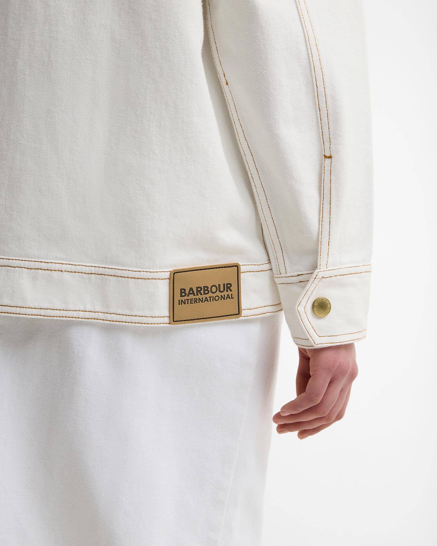 Kyla Denim Jacket Denim White image number 5