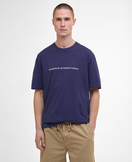 Perkins T-Shirt Pigment Navy Perkins T-Shirt Pigment Navy