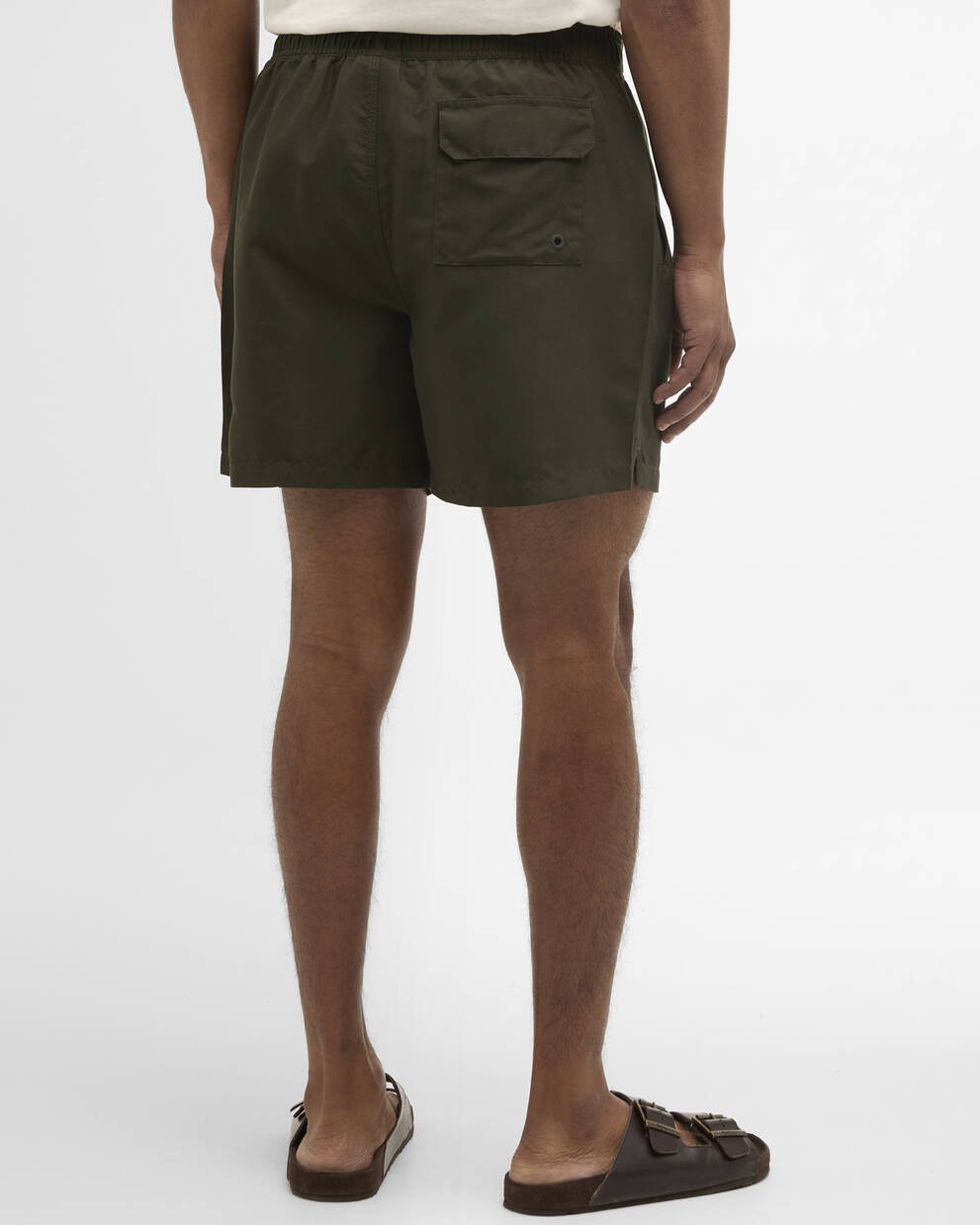 Water Reactive Tartan Swim Short