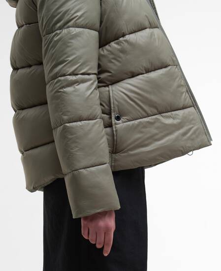 Olivios Puffer Jacket Dusky Khaki